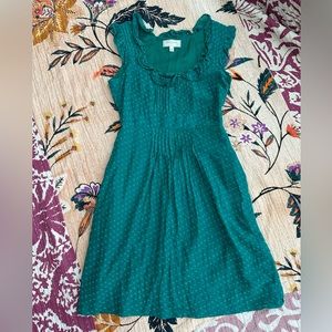 Anthropologie Moulinette Soeurs Swiss dot dress 0